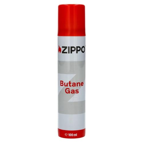 - Zippo - Botella de gas butano para encendedores originales de la marca. Envase de 100 ml