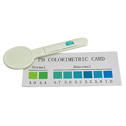 10 x Prueba rápida de pH para detección de vaginosis bacteriana (BV) - Test de análisis para detección de infección vaginal