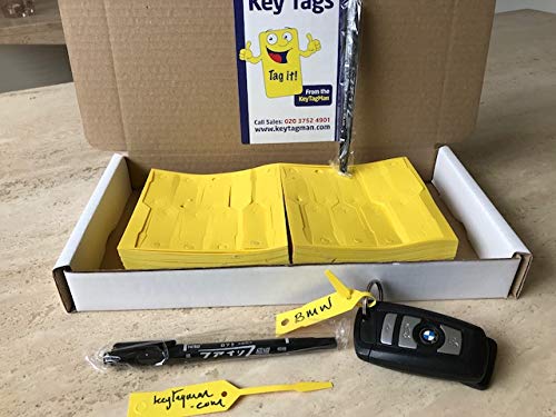 1.000 etiquetas para llaves de coche para identificar tus coches, barcas, caravanas, vehículos comerciales o motocicletas