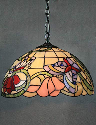 12 Pulgadas Vintage Pastoral Marrón Rústico Mariposa Lámpara de Techo Lámpara Colgante Sala de estar Luz Interior Lámpara
