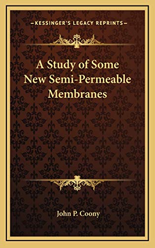 A Study of Some New Semi-Permeable Membranes