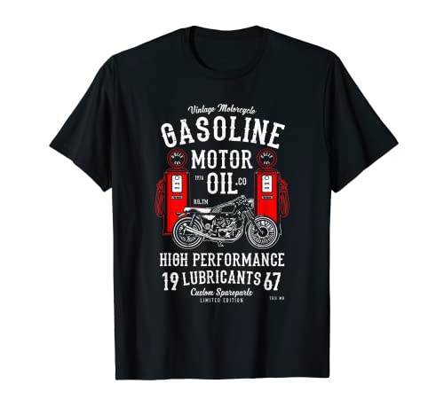Aceite de motor de gasolina Camiseta