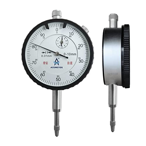 ACEMETER Comparador centesimal a reloj 0-10 mm Resolución 0,01 mm