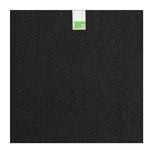 acerto 31698 Alfombra antivibraciones - Estera de la lavadora - 60x60x2cm - Caucho granulado