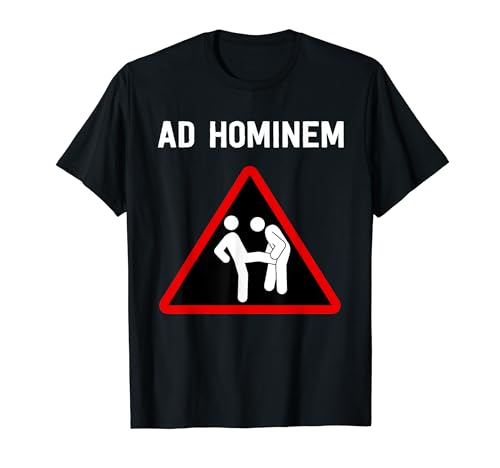 Ad Hominem - Falacia lógica de filosofía Camiseta