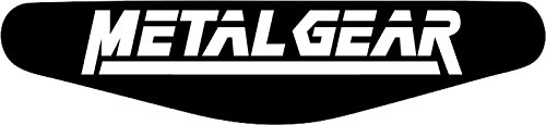 Adhesivo para la barra de luces de la PlayStation PS4 negro negro Metal Gear Solid (schwarz)