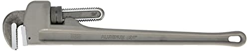 Alyco 111424, Llave de Tubo de Aluminio 24 para Tubos de 3 Pulgadas, 600 mm