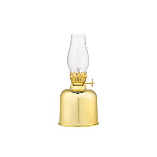 amanigo Linterna de la lámpara de Queroseno del Espejo - 7.28 en Luces de la Mesa de Aceite de Vidrio for la decoración de la iluminación del hogar (Color : Gold)