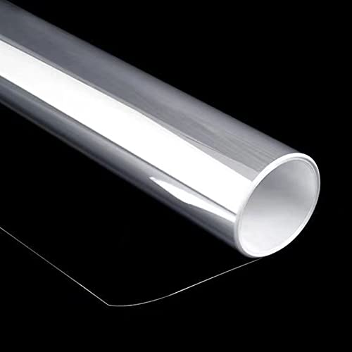 Amfrpar Papel Adhesivo para Muebles 40x300cm Vinilo Transparente Adhesivo PVC Transparente Protector Impermeable Papel de Contacto Antiarañazos para Muebles de Pared, Encimera