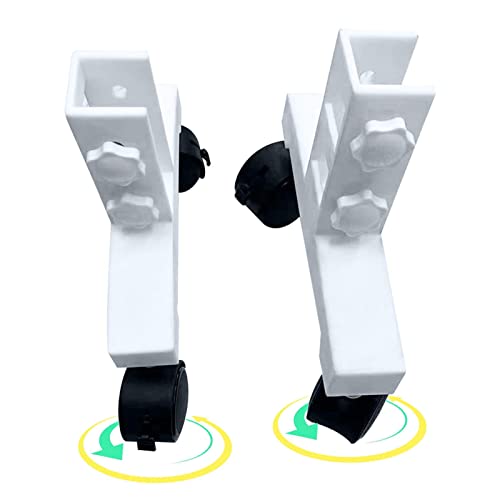 angxiong - transporte universal 360° nailon con ruedas | 2 patas para radiadores infrarrojos adecuados para uso autónomo radiadores eléctricos