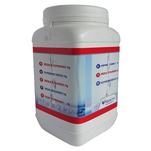 AQUAWATER 3700350804743 105015-antisarro de polifosfato de recarga-1kg, None, 1 Unidad (Paquete de 1)