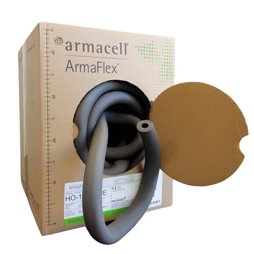 ArmaFlex® Home Tube - Tubo aislante de caucho, 28 mm x 10 mm x 20 m