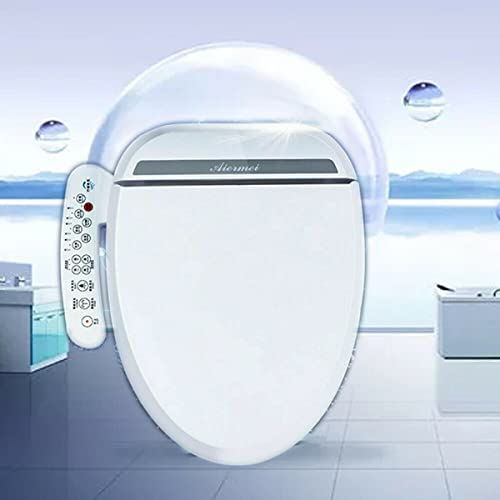 Asiento de inodoro eléctrico inteligente ducha inodoro calefacción limpieza automática desodorización automática temperatura ajustable masaje inteligente inodoro