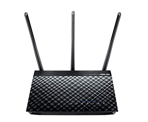 ASUS 90ig0471-bo3110 Router inalámbrico, Dual Band 802.11, ADSL y VDSL A 100 Mbps, 3 Antenas Exteriores