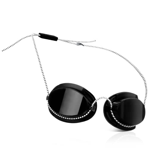 Avaura® Gafas de protección premium para solarium, fabricadas en Alemania, ajustables para tomar el sol en el bronceado – Gafas UV certificadas según la norma EN170