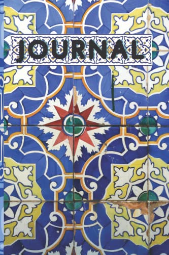 Azulejo Ceramics Notebook: Journal For Azulejo Ceramics Lovers, Lined Inside Suitable For Any Note You Need, Ready To Use