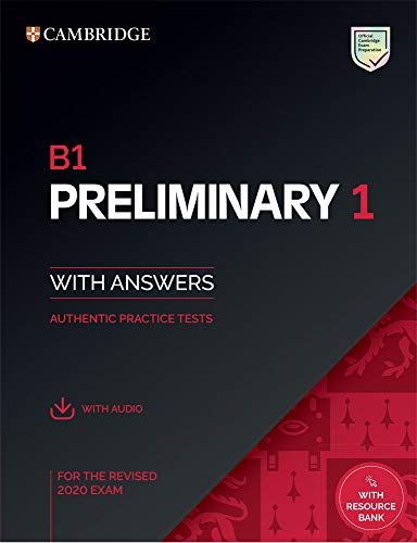 B1 Preliminary 1. Practice Tests with Answers and Audio.
