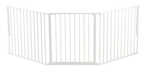 Baby Dan - Barrera de seguridad modulable flex l - blanco