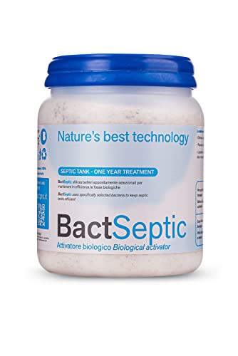 BactSeptic - Limpieza y mantenimiento de las fosas biológicas, elimina los atascos y elimina los malos olores