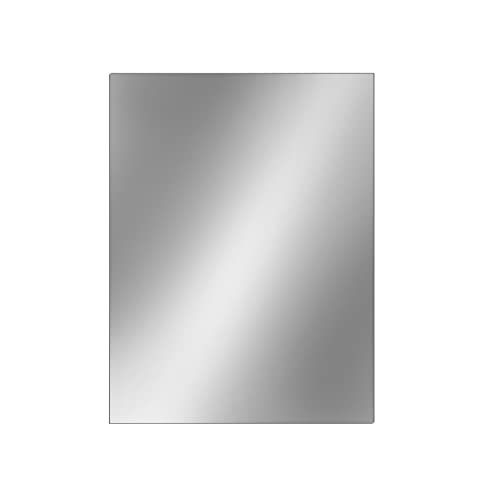 Baikal Espejo de Baño, Varias Formas y Medidas Disponibles. Opción con y Sin LED. Estilos Que se adaptan al baño o Cualquier Estancia del hogar. 60 x 80 cm Espejo Liso, 280034995