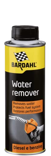 Bardahl - Aditivo Water Remover - Elimina el agua del carburante para motores de gasolina y diésel, 300 ml