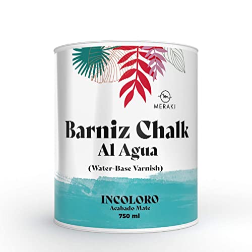 BARNIZ CHALK PAINT MERAKI, al agua mate (750ML)