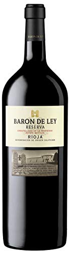 Baron de Ley Reserva | Vino Tinto DOC Rioja | Variedad Tempranillo | Fruta y Complejidad | 5000 ml