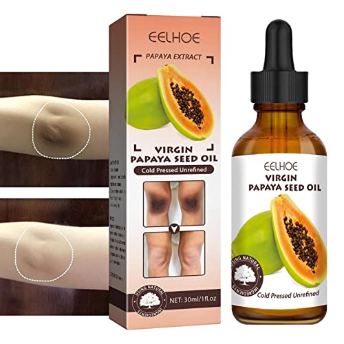 Bavokon semilla Papaya para la Piel - semilla Papaya para Piel Oscura | Aceite para Axilas 1 FL oz para Axilas, Rodillas, Codos, Parte Interna del Muslo, Cuidado