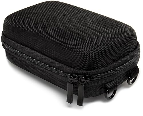 Baxxtar Pure Black Funda para cámaras - Negro Talla L - CyberShot DSC HX60 HX80 HX90 HX95 HX99 - Coolpix W100 W150 A900 - Lumix DMC TZ80 TZ70 - PowerShot SX730 SX740