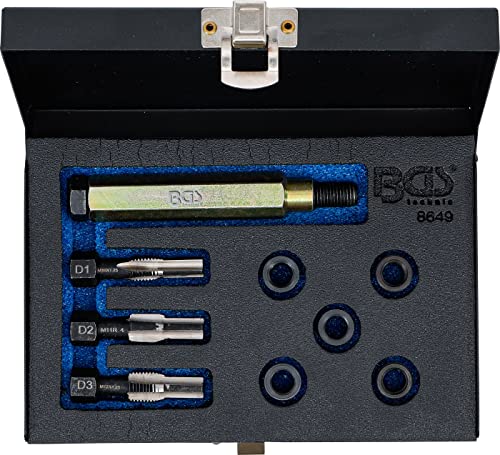 BGS 8649 | Juego de reparación para roscas de calentadores | M10 x 1,25 mm