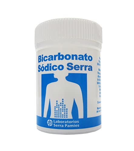 Bicarbonato de sodio alimenticio 180 gramos | Bicarbonato Sódico Serra Puro 100% Natural