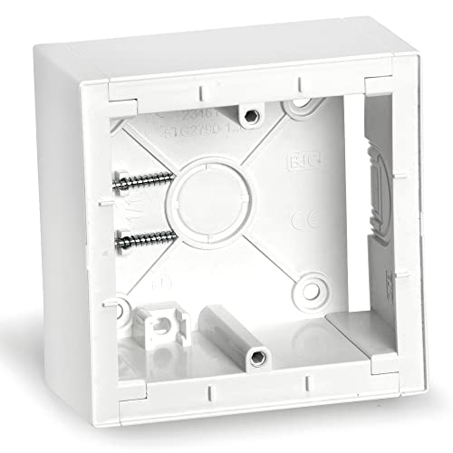Bjc viva - Caja superficie modular serie blanco