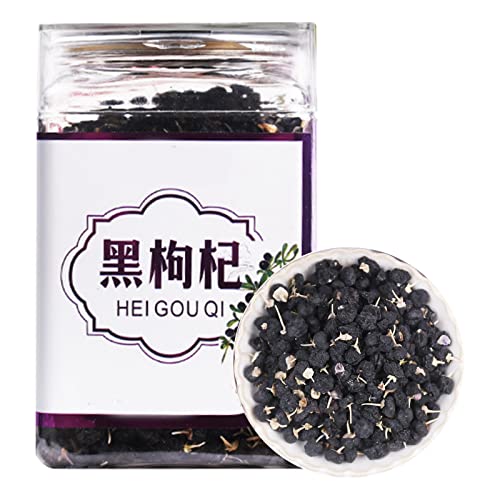 Black Goji Berries Black Wolfberry Tea Enlatado Seco Black Wolfberry Goddess Health Preserving Tea 130g