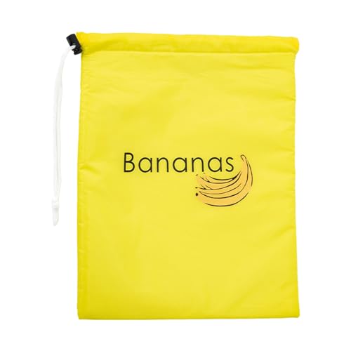 Bolsa con soporte para plátanos para verduras,Bolsa para conservas de plátanos con cordón | Bolsas reutilizables para productos agrícolas y comestibles | La bolsa portátil para conservar Freso