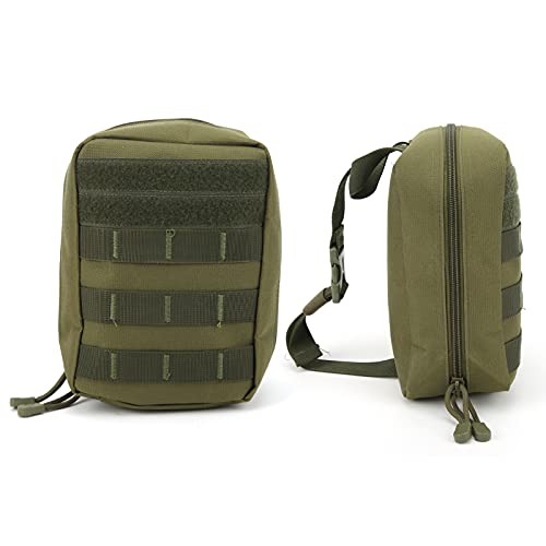 Bolsa para Acampar, Membrana Impermeable de PVC, Bolsa Molle de Tela Oxford Multifuncional, Diseño Elástico para Viajes para Niños