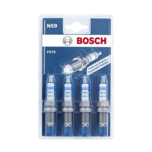 Bosch FR78 (N59) - Bujías de níquel Super 4 - kit de 4
