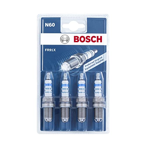 Bosch FR91X N60 - Bujías de níquel Super 4 - kit de 4