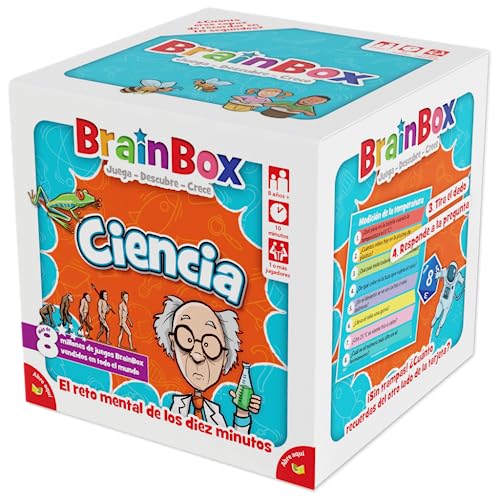 BrainBox Ciencia - Juego de Mesa en Español
