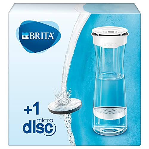 Jarra de cristal Brita azul claro (2,5 L) incl. 1x filtro MAXTRA PRO todo en
