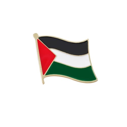 Broche de bandera de Palestina, pines de bandera de Palestina, insignia a granel, bandera de Palestina, pines de solapa para sombrero, ropa, mochila, insignia esmaltada (5)