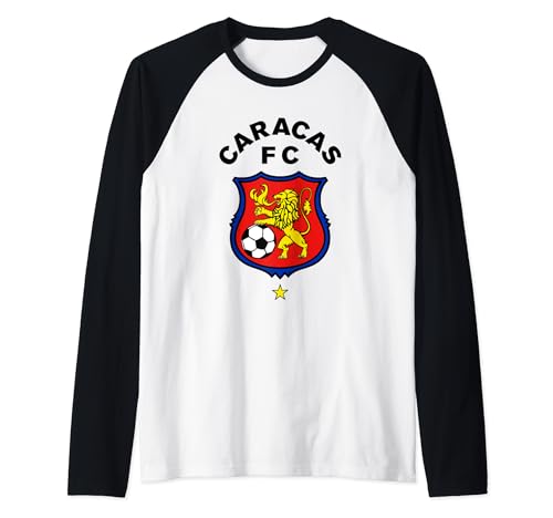 Caracas Club Supporter Fan Venezuela Venezuelan Camiseta Manga Raglan
