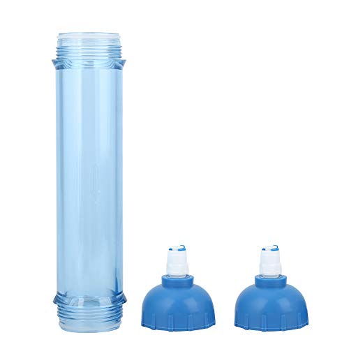 Carcasa de filtro Boaby - Accesorios de filtro Carcasa de filtro transparente Unidad de ósmosis inversa con tubo de PE de 1/4