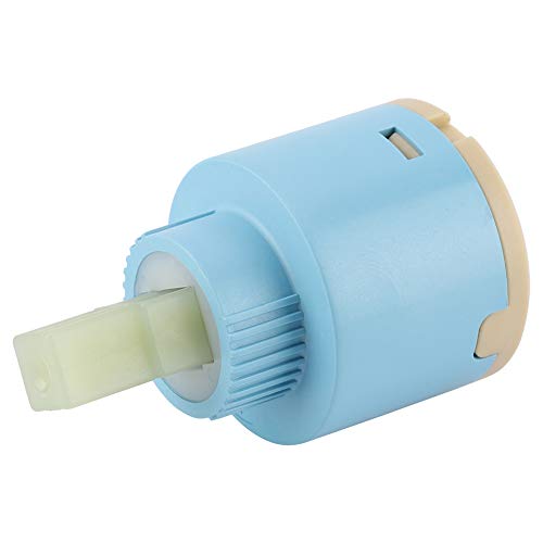Cartucho de Cerámica Duradero para Ahorro de Agua, Válvula de Grifo Práctica de Repuesto para Grifo de Cocina y Baño, Color Azul (35 mm de diámetro)