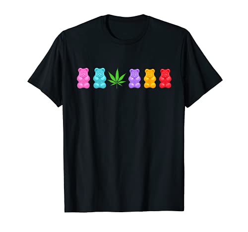 CBD camiseta gomosa | Deliciosa hierba de marihuana Camiseta