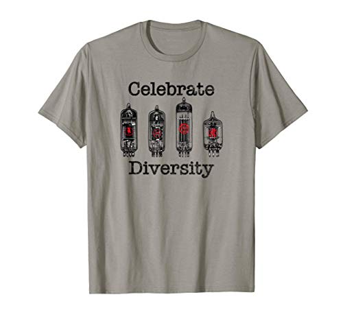 Celebrate Diversity, Divertido tubo de vacío Amp de válvulas Camiseta