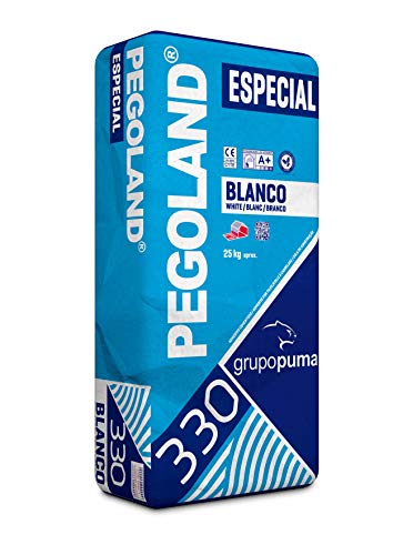 CEMENTO COLA PEGOLAND ESPECIAL C1 BLANCO SACO 25 KG