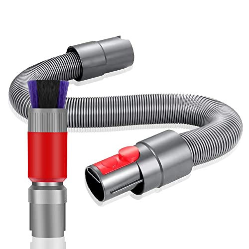 Cepillo de polvo sin arañazos con boquilla flexible para juntas Dyson V7 V8 V10 V11 V15 Cepillo de limpieza Manguera de extensión Accesorios de repuesto para aspiradora
