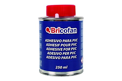 Cofan Adhesivo para PVC de 250 ml | Gel para uniones | De secado muy rápido | Ideal para tuberías