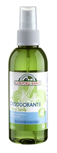 Corpore Sano Desodorante Tilo y Salvia, Aerosol, Floral