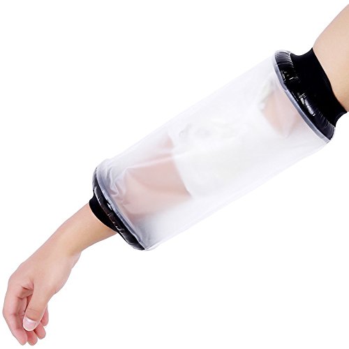 Cubierta impermeable para proteger el brazo durante la ducha y el baño, ideal para lesiones y heridas, aprobada por la CE, línea PICC - Funda protectora de escayolas para brazo y codo, para adultos